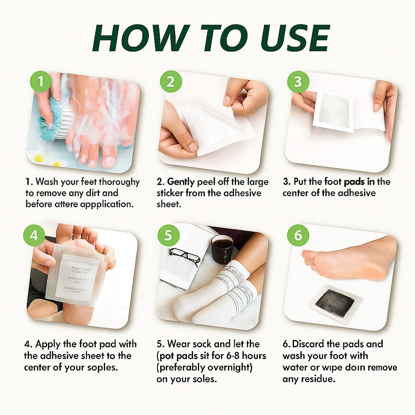 Detox Foot Patch (Pack of 20)